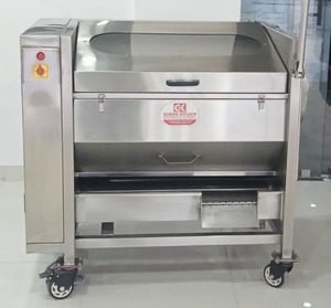 Máquina de lavado y pelado de rodillos de cepillo en forma de U de patata de alta calidad a gran escala industrial para tubérculos de la India - Product Image 2