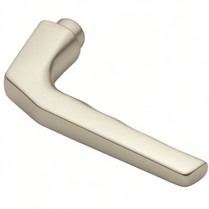 HOPPE Frankfurt 117L - Manija de Puerta de Aluminio, Pieza F1 con Color Natural, 8mm Cuadrado DIN, Ganchos y Rieles Izquierdo/Derecho - Product Image 3