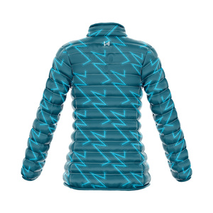 Veste matelassée à fermeture éclair pour femmes Wear 4 Games, motifs sublimés personnalisés, imperméable, coupe-vent, respirante, tissu en toile personnalisé - Product Image 2