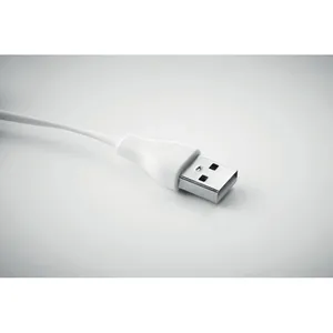 CLAUER Cable 3 en 1 de Bambú Ecológico, Gadgets USB, Producto Promocional - Product Image 4