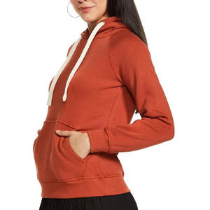 Sudaderas de Invierno de Alta Calidad para Mujer, 100% Algodón, Logotipo Personalizado, Impresión por Transferencia de Calor, Manga Larga - Product Image 3