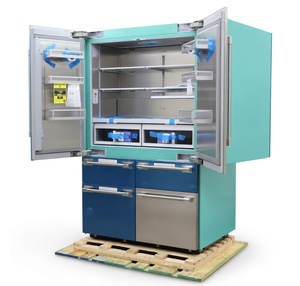 ตู้เย็นแบบประตูฝรั่งเศสสำหรับใช้งานกลางแจ้งขนาด 48 นิ้ว ระดับมืออาชีพ - ความจุ 26.8 คิว ระบบทำความเย็นอัจฉริยะความจุสูง - Product Image 1