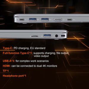 Portátil Empresarial Nuevo de Marca Estadounidense, Ultrafino y Económico, de 15.6 Pulgadas, 8 GB + 256 GB SSD, Intel, 144 Hz, Inglés Estadounidense - Product Image 2