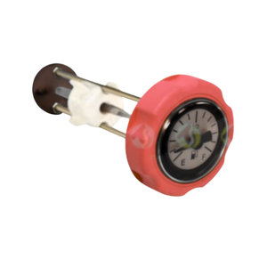 Jauge de niveau de carburant mécanique rouge de 180 mm de long pour pièces de rechange de générateur, jauge de réservoir de carburant, système à flotteur, bouchons de réservoir de carburant pour fluides - Product Image 1