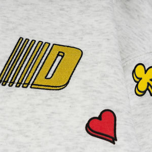 A Stylish Niche Embroidered <b>Hoodie</b> Featuring a Relaxed Men s Pullover Fit Inspired by Modern European and <b>American</b> Street Trends - Product Image 3