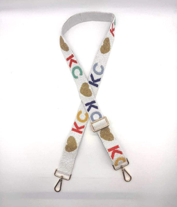 Cinturones de Cuentas Hechos a Mano para Hombres y Mujeres, Correa de Repuesto Elegante para Bolsos Cruzados y de Hombro, Bordado, Manualidades - Product Image 1