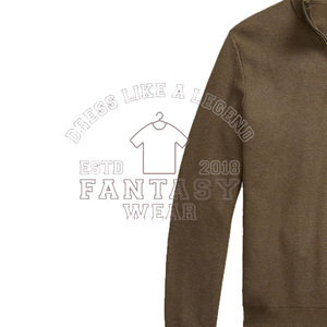 FANTASY WEAR OEM Wholesale & High Quality Men Cashmere Feel <b>Pullover</b> <b>Jumper</b> With Custom Design & Logo - Product Image 3