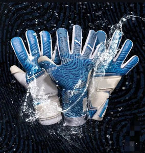 Gants de gardien de but en latex professionnel personnalisés de haute qualité pour le football de football utilisation en plein air gants de gardien de but professionnels de protection - Product Image 1