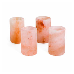 Copa de sal rosa del Himalaya, juego de copas de vino de chupito de Tequila, vaso de chupito de sal orgánica 100% para beber usado - Product Image 6