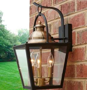 Grande lanterne murale extérieure design élégant utilisation en plein air mariage maison décoration hôtel Restaurant bureau haute qualité vente en gros - Product Image 4