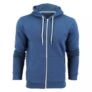 Sweat-shirts à fermeture éclair avant avec poches, prix de gros, best-seller pour l'hiver, sweat-shirt pour homme 100% coton, basiques, sweat-shirts pour homme - Product Image 2