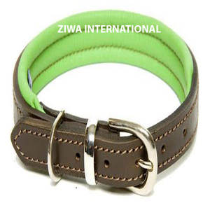 Collar Plano de Cuero Genuino para Perro, Accesorio de Entrenamiento para Mascotas Pequeñas, Medianas y Grandes - Product Image 4