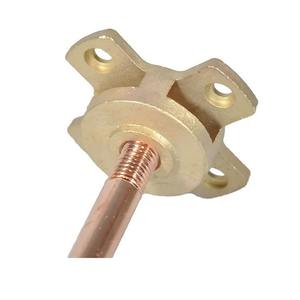 Jetprix International, Distribuidor Confiable que Vende Accesorios de Tierra de Latón de la Más Alta Calidad, Base de Terminal para Varilla de Protección contra Rayos - Product Image 1