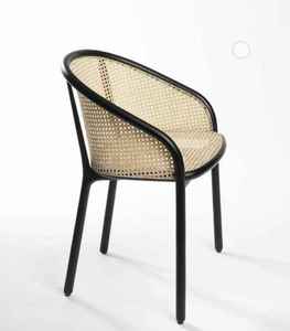 Chaise en rotin, chaise minimaliste, chaise moderne pour salon - Product Image 5