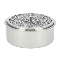 Plat de cuisson isotherme pour fondue, fait main, design moderne et luxueux, en acier inoxydable durable, compatible induction