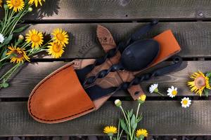 Juego de Cubiertos de Hierro Medieval, Forjado a Mano, Estilo Rústico Vikingo, Hecho a Mano, en Oferta - Product Image 5