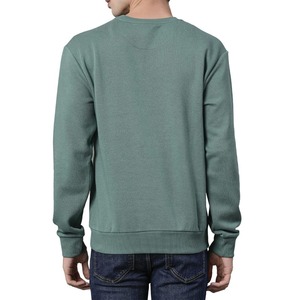 Sweat-shirt d'hiver pour homme à col rond, imprimé uni, 100% coton, doublure polaire, séchage rapide, personnalisable OEM, haute qualité - Product Image 3