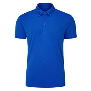 Polo de golf OEM 100 % coton pour homme, coupe ajustée, collection été 2026, vente en gros, t-shirts vierges 100 % coton - Product Image 2