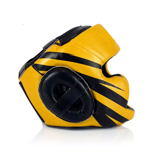 Matériau en cuir de protège-tête de boxe de couleur de luxe de haute qualité avec protège-tête de sécurité prix de gros - Product Image 3