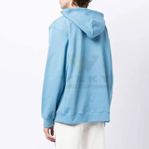 Sweats à capuche avec logo personnalisé bonne qualité avec impression bouffante pour hommes au prix de gros sweats à capuche avec impression bouffante - Product Image 2