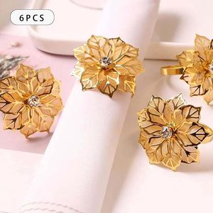 Rond de serviette de table avec fer pour un rond de serviette de luxe unique en forme de vintage mariages et noël - Product Image 1