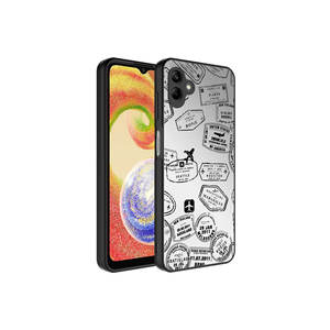 Étui de téléphone en silicone brillant à motif miroir de luxe pour Samsung Galaxy A04 A55 13 Pro, série de protection pour voyage - Product Image 1