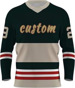 Fabricante de Camisetas de Hockey sobre Hielo al por Mayor, Ropa de Equipo Personalizada, Camiseta de Hockey sobre Hielo de Alto Rendimiento, Tejido Ligero y Duradero - Product Image 1