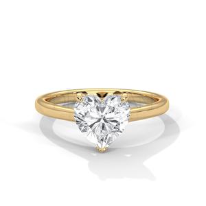 925 Sterling <b>Silver</b> <b>Solitaire</b> Diamond <b>Ring</b> for Women in Oval Cut Moissanite Diamond With VVS Clarity in New Trendy Style - Product Image 1