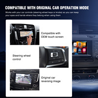 Adaptateur GPS CarPlay Ewaygps ODM personnalisé pour Apple MMI pour Volkswagen VW Golf Passat Lingdu Tiguan Teramont 2014-2018