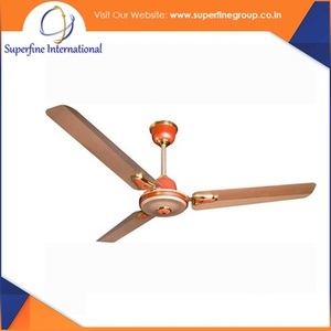 Ventilateur de plafond Reve à grande vitesse Top métallique pliable garantie de 3 ans 75W contrôle mécanique de l'hôtel domestique alimentation électrique directe - Product Image 2