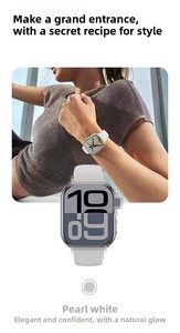 Smartwatch S10 <span class=keywords><strong>con</strong></span> Risposta alle Chiamate, Monitoraggio della Frequenza Cardiaca, Pulsante SOS, Supporto SIM Card, Pagamento NFC, Impermeabile IP65, Sveglia Touch - Product Image 6