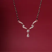 Collier de perles en plaqué or rose avec CZ pour femme, idéal pour le quotidien et la mode