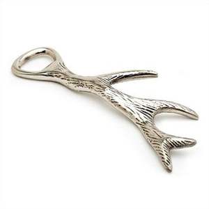 Wholesale Handmade Reindeer Horn Antique Bottle Opener Metal <b>Bar</b> <b>Accessories</b> for Restaurant & <b>Bars</b> wine Aluminium Bottle Opener - Product Image 4