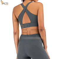 Soutien-gorge de sport sans couture à soutien élevé fabriqué en usine pour femmes Vêtements de fitness à prix raisonnable à séchage rapide sur mesure pour femmes