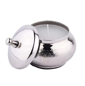 Soporte de vela de alta calidad Chapado en plata para uso decorativo de mesa de Hotel en casa en soporte de portavelas de precio razonable - Product Image 6