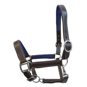 Fabriqué à la main Western Selle Style Cuir Cheval Halter Forte Confortable Quotidien Équitation Tête Collier Personnalisé Couleur Logo Fait - Product Image 6