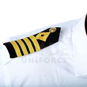 Épaulettes brodées à la main, de luxe, personnalisables, professionnelles, pour la décoration de costumes, à la mode, avec cordon tressé, LED clignotante 3D - Product Image 4