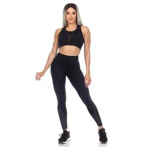Conjunto de Yoga Deportivo Personalizado para Mujer, Otoño, Logotipo Frontal, Sin Costuras, Cómodo, Suave, Sujetador Deportivo, Leggings Transpirables, Ropa de Gimnasio - Product Image 2