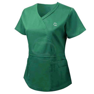 Uniforme Médico Unisex para Enfermería, Traje de Trabajo de Poliéster Elástico de Punto al por Mayor con Logotipo Personalizado - Product Image 3