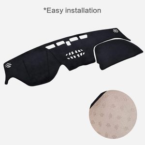 Alfombrilla para cubierta de salpicadero para Hyundai Santa <span class=keywords><strong>Fe</strong></span> 2019-2023, alfombrilla antideslizante para salpicadero, cojín protector solar de franela, alfombrilla parasol, accesorios - Product Image 6