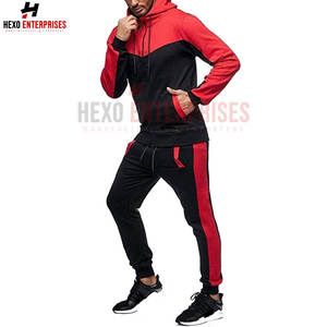 Vêtements de sport personnalisés en gros pour hommes Fitness Jogging Costumes Survêtement d'hiver Ensemble de survêtements pour adultes - Product Image 3