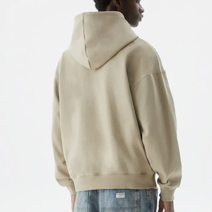 Ensembles de sweat-shirts et de pantalons de survêtement personnalisés OEM, en molleton lourd, style délavé à l'acide, surdimensionnés, vente chaude, mode de sport et d'hiver - Product Image 2