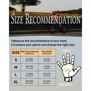 Gants de vélo demi-doigts avec coussin antidérapant absorbant les chocs pour l'entraînement en plein air - Product Image 5