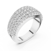 Bague élégante classique en diamant de laboratoire de 2,28 carats avec certificat IGI, bijoux fins, cadeau de fiançailles, de mariage ou de fête