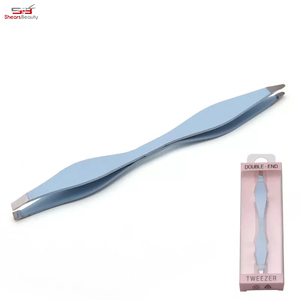 เครื่องมือแหนบคิ้วหัวคู่สีฟ้า - Product Image 2