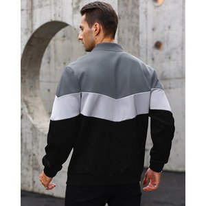 Veste universitaire pour hommes manches en cuir véritable et laine mélangée Letterman Boys College Varsity Jackets XS-5XL - Product Image 4