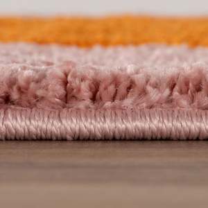 Alfombra Rectangular Trenzada Joli a Cuadros Naranja y Rosa para Sala de Estar, Dormitorio y Pasillo - Product Image 5