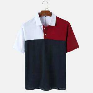 Venta caliente Deportes casuales para Polo 100% Algodón Secado rápido Transpirable Cuello de botón elástico Estilo clásico Mangas cortas - Product Image 5