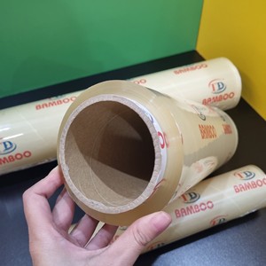 Precio más bajo, productos más vendidos, 2025, película adhesiva de PVC para alimentos, Rollo Jumbo para alimentos, envoltura de plástico, película para alimentos, Transparencia antivaho - Product Image 1