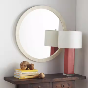 Espejo Decorativo de Pared de Diseño de Alta Calidad, Espejo de Diamantes, Verde, Plateado, Blanco, Cristal Rústico, Embalaje de Pintura - Product Image 4